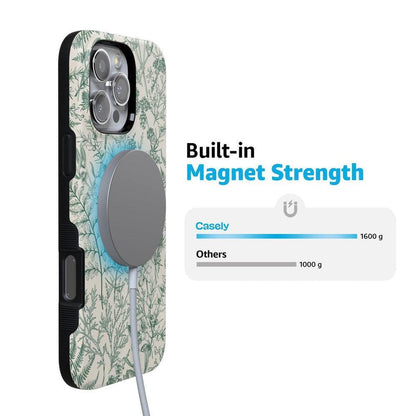 Sage Garden | Green Floral Case iPhone Case get.casely