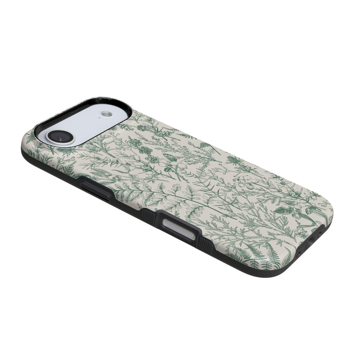 Sage Garden | Green Floral Case iPhone Case get.casely