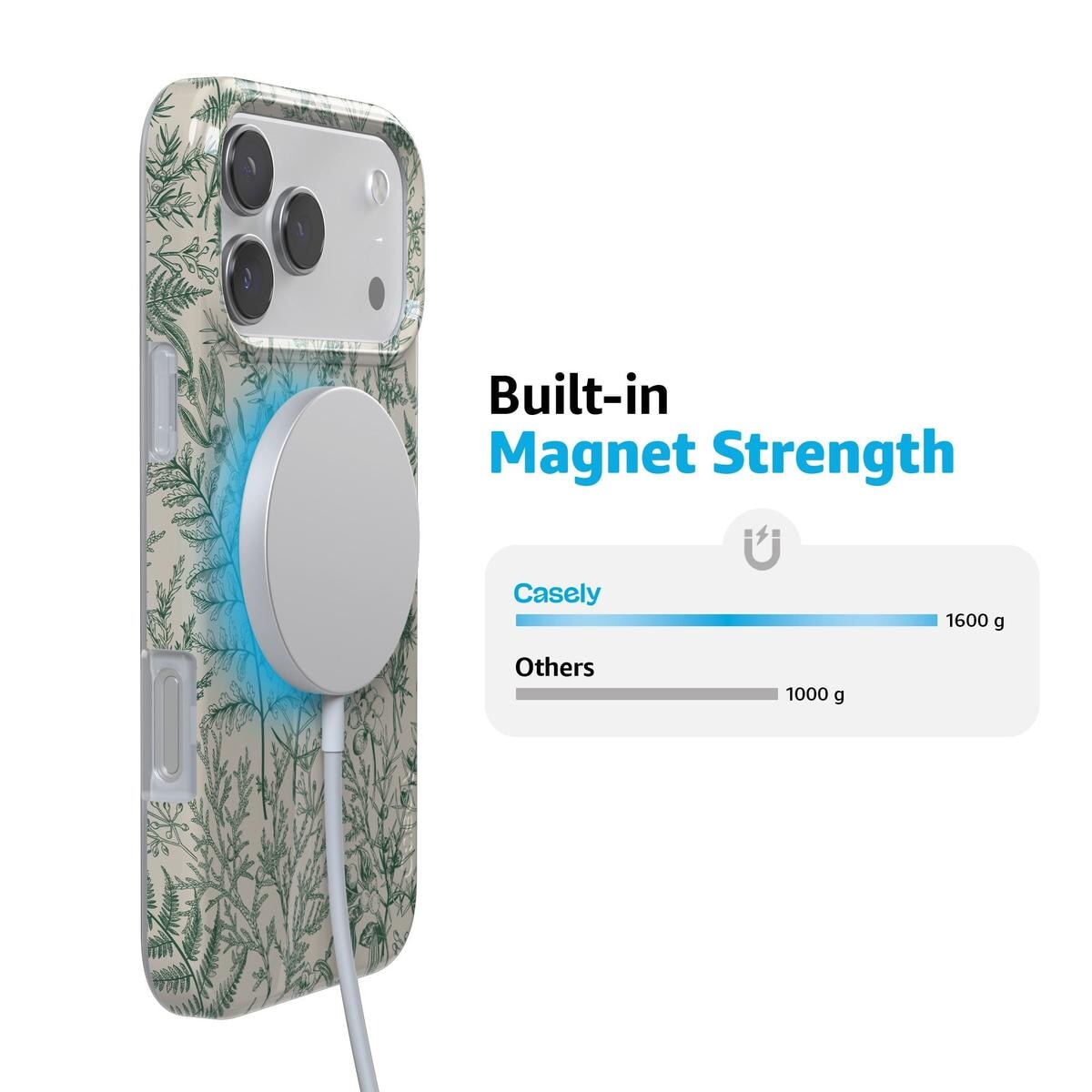 Sage Garden | Green Floral Case iPhone Case get.casely