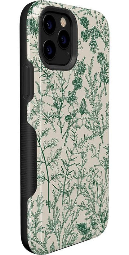 Sage Garden | Green Floral Case iPhone Case get.casely