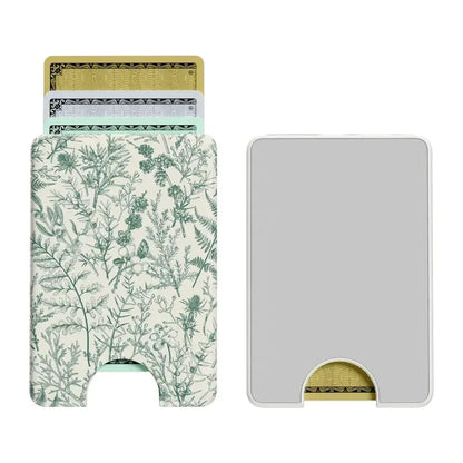 Sage Garden | Green Floral MagWallet MagWallet get.casely