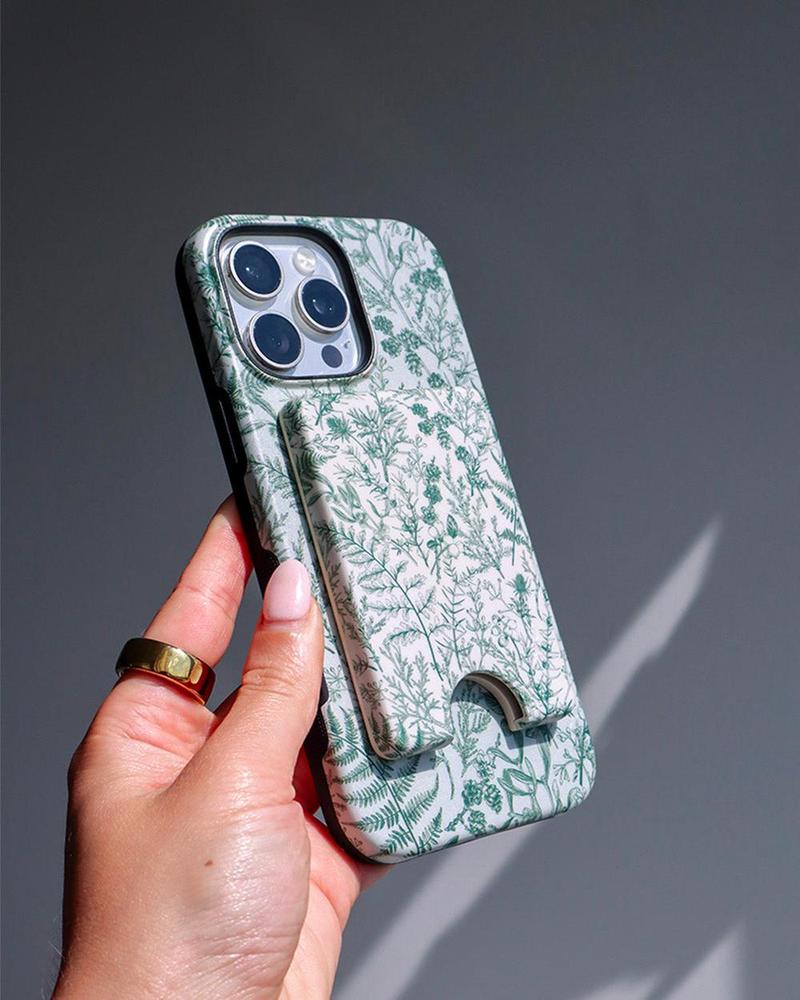 Sage Garden | Green Floral MagWallet MagWallet get.casely