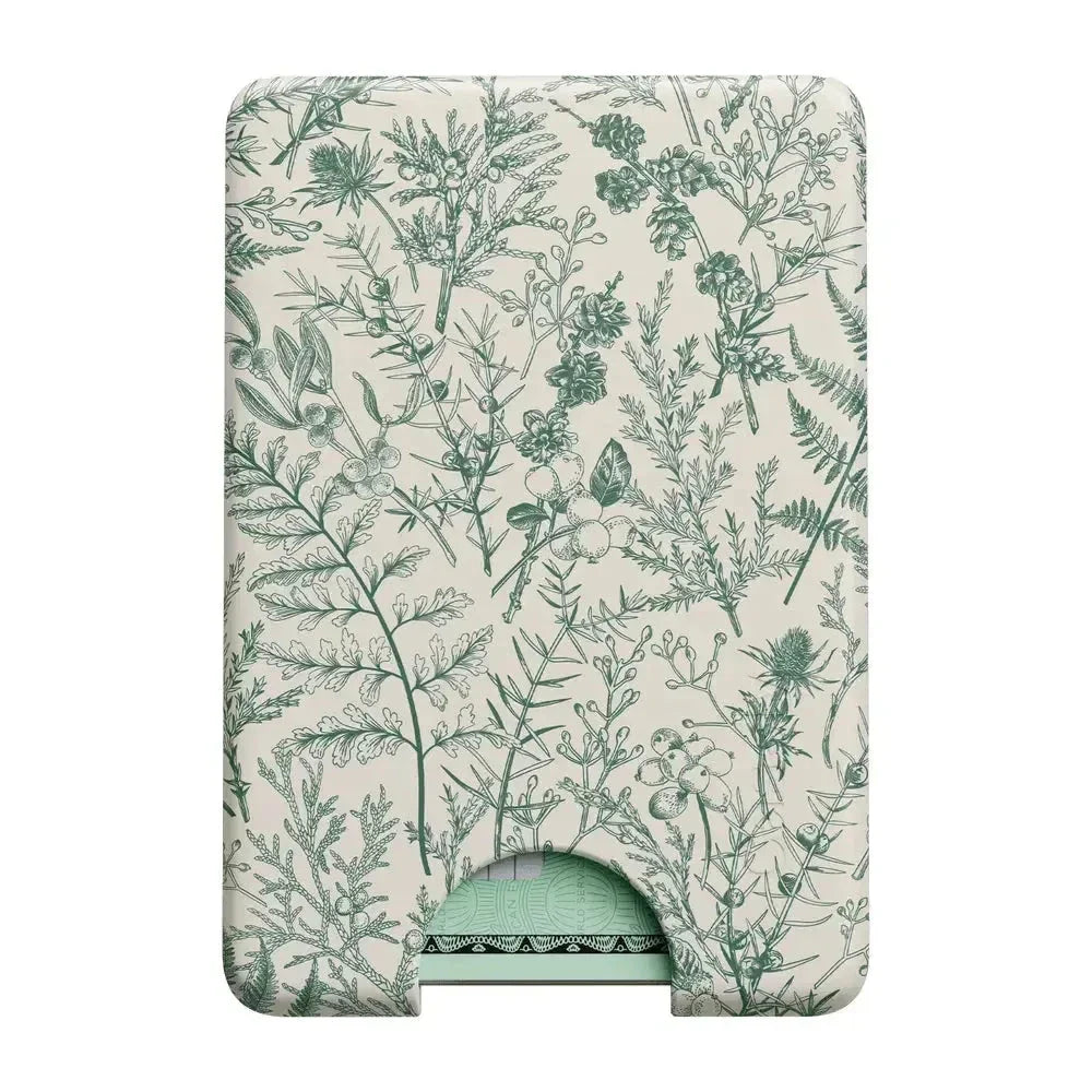 Sage Garden | Green Floral MagWallet MagWallet get.casely