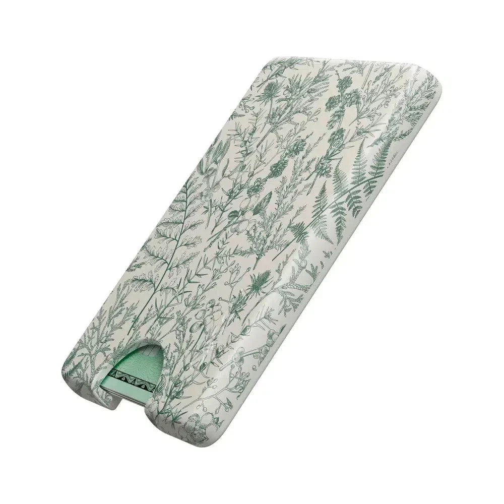 Sage Garden | Green Floral MagWallet MagWallet get.casely
