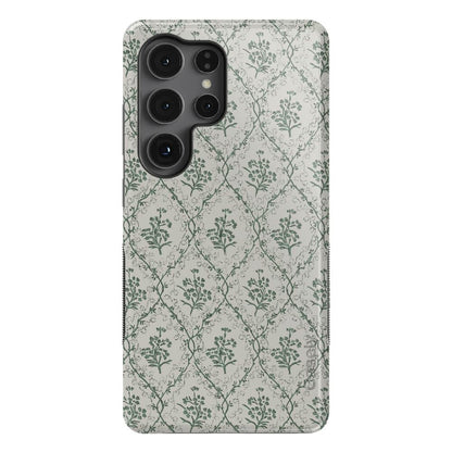 Sage Tapestry | Floral Vines Case iPhone Case get.casely Bold Flex + MagSafe® Galaxy S25 Ultra