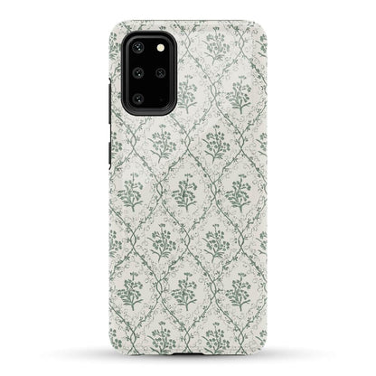Sage Tapestry | Floral Vines Case iPhone Case get.casely Essential Galaxy S20 Plus