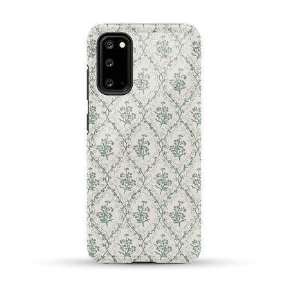 Sage Tapestry | Floral Vines Case iPhone Case get.casely Essential Galaxy S20