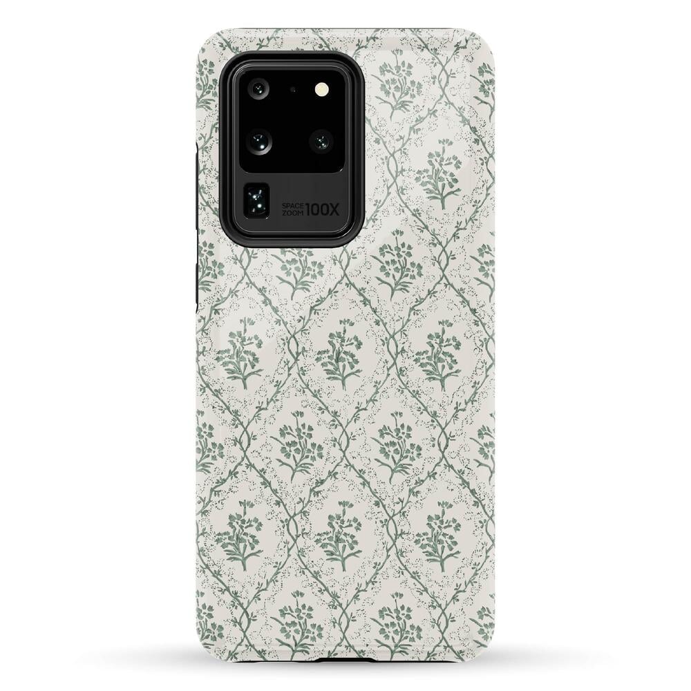 Sage Tapestry | Floral Vines Case iPhone Case get.casely Essential Galaxy S20 Ultra