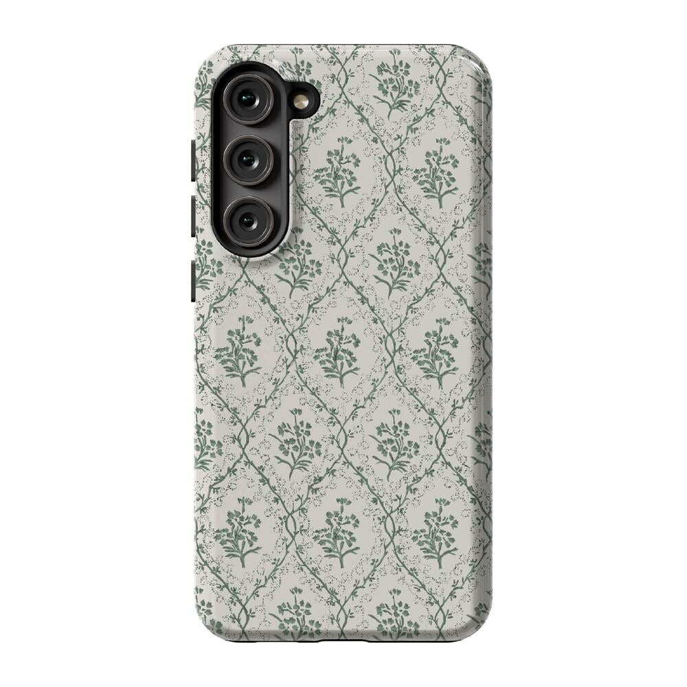 Sage Tapestry | Floral Vines Case iPhone Case get.casely Essential Galaxy S23 Plus