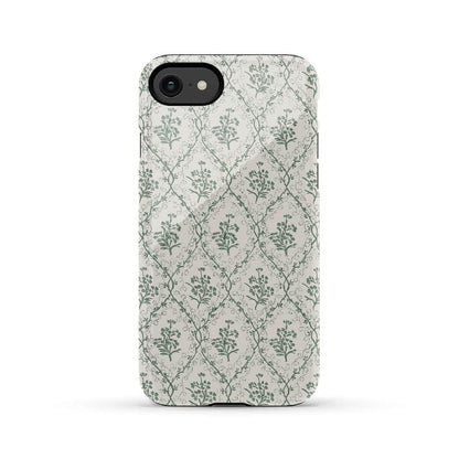 Sage Tapestry | Floral Vines Case iPhone Case get.casely Essential iPhone SE (2020 & 2022)