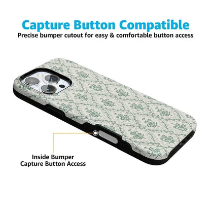 Sage Tapestry | Floral Vines Case iPhone Case get.casely