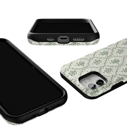 Sage Tapestry | Floral Vines Case iPhone Case get.casely
