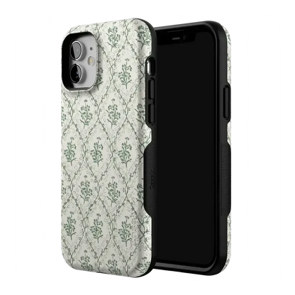 Sage Tapestry | Floral Vines Case iPhone Case get.casely