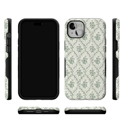 Sage Tapestry | Floral Vines Case iPhone Case get.casely