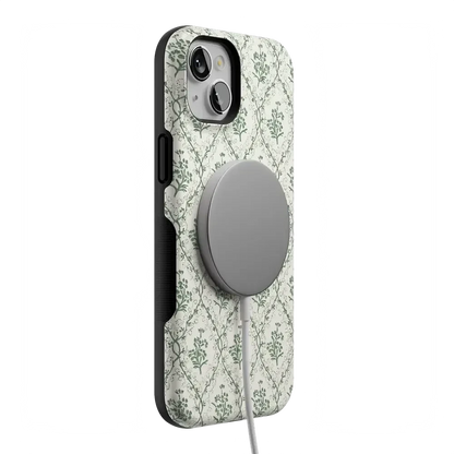 Sage Tapestry | Floral Vines Case iPhone Case get.casely