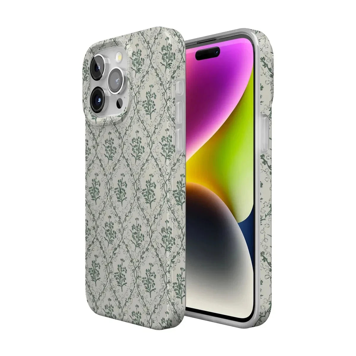 Sage Tapestry | Floral Vines Case iPhone Case get.casely