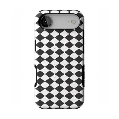 Salem's Hex | Black & White Checkered Case Phone Case get.casely Bold Flex + MagSafe® iPhone 17 Air