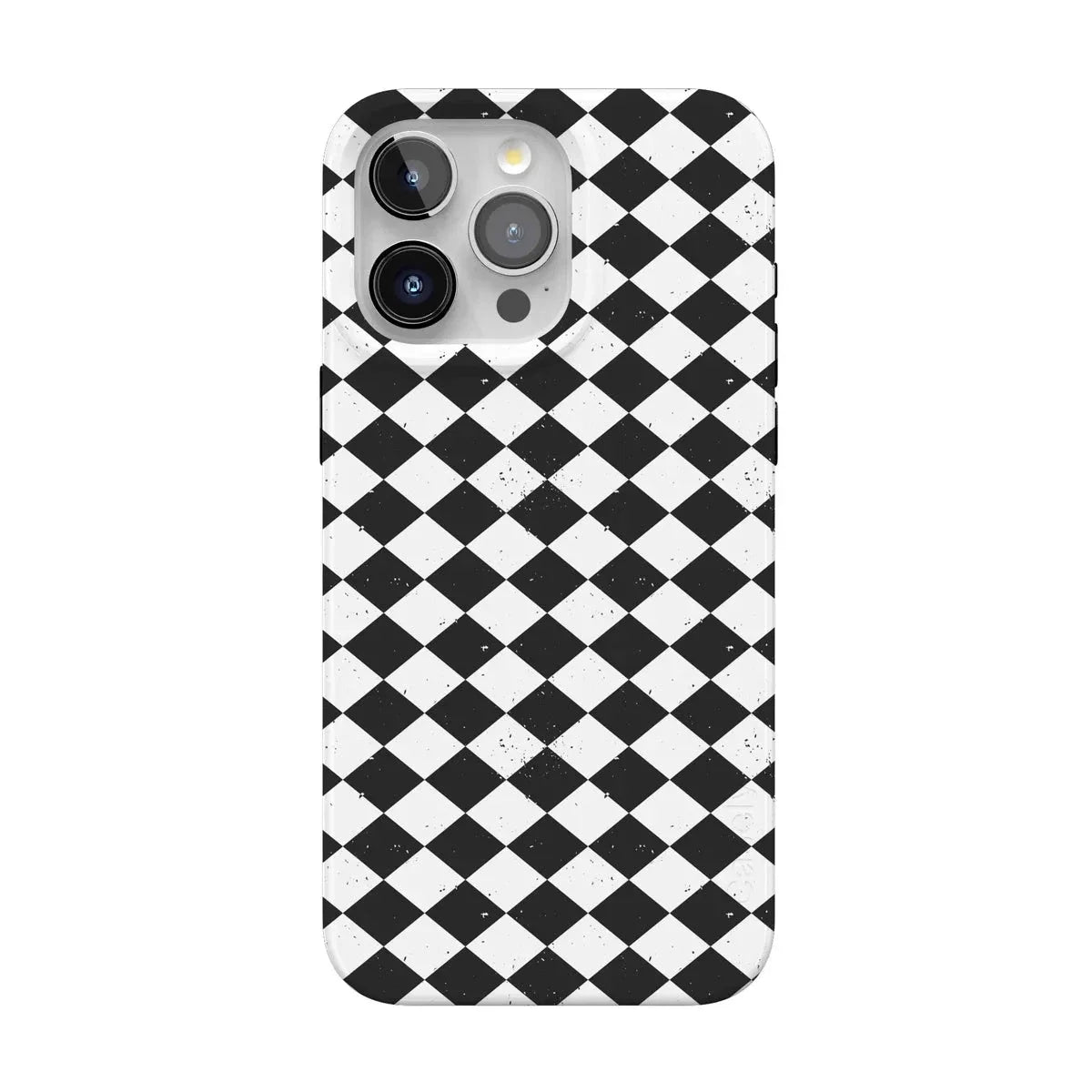 Salem's Hex | Black & White Checkered Case Phone Case get.casely Classic + MagSafe® iPhone 15 Pro Max
