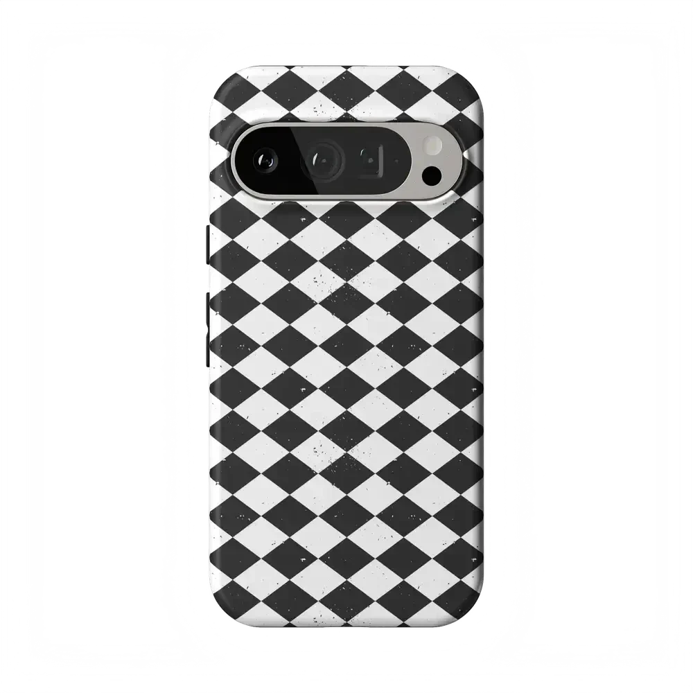 Salem's Hex | Black & White Checkered Case Phone Case get.casely Essential Google Pixel 9 Pro