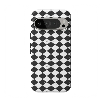 Salem's Hex | Black & White Checkered Case Phone Case get.casely Essential Google Pixel 9 Pro