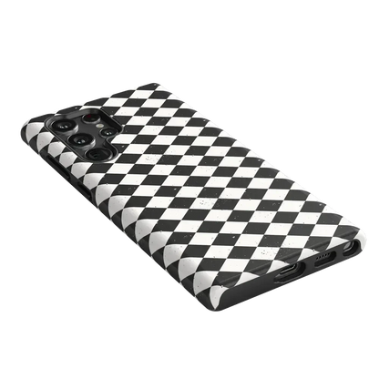Salem's Hex | Black & White Checkered Case Phone Case get.casely