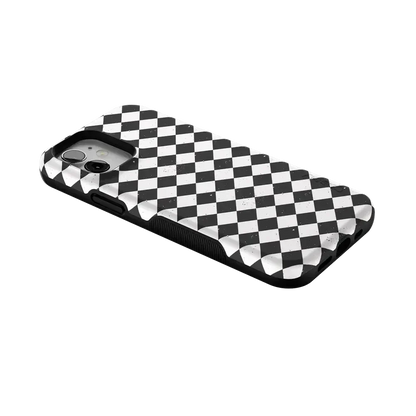 Salem's Hex | Black & White Checkered Case Phone Case get.casely