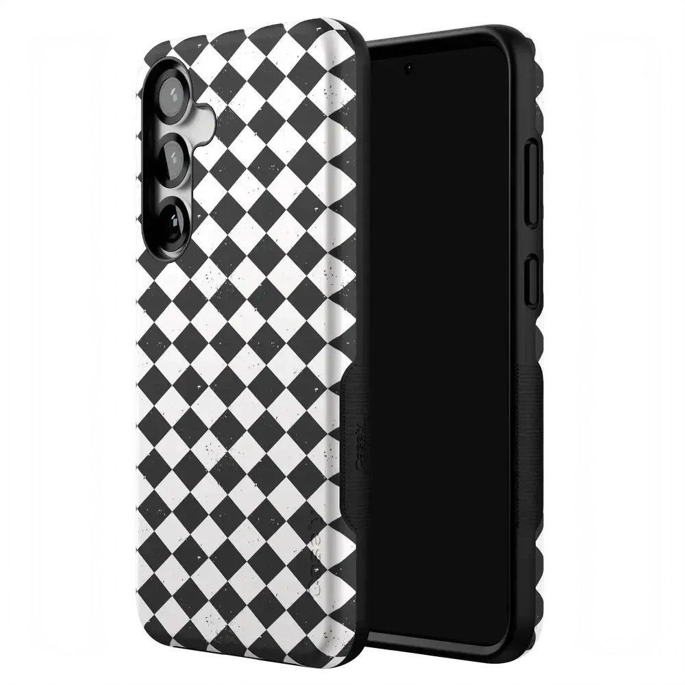 Salem's Hex | Black & White Checkered Case Phone Case get.casely