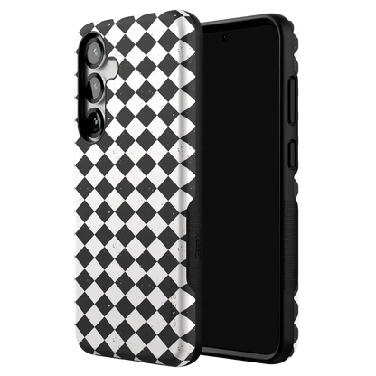Salem's Hex | Black & White Checkered Case Phone Case get.casely