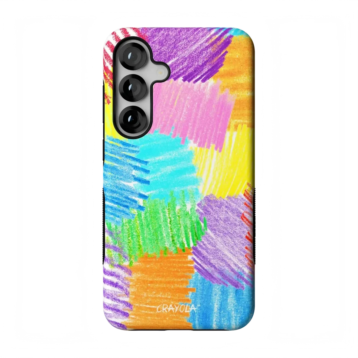 Scribble Me That | Crayola Rainbow Pencil Case iPhone Case Crayola Bold Flex + MagSafe® Galaxy S26 Plus