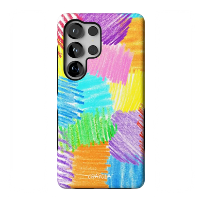Scribble Me That | Crayola Rainbow Pencil Case iPhone Case Crayola Bold Flex + MagSafe® Galaxy S26 Ultra