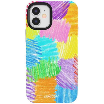 Scribble Me That | Crayola Rainbow Pencil Case iPhone Case Crayola Bold + MagSafe® iPhone 12