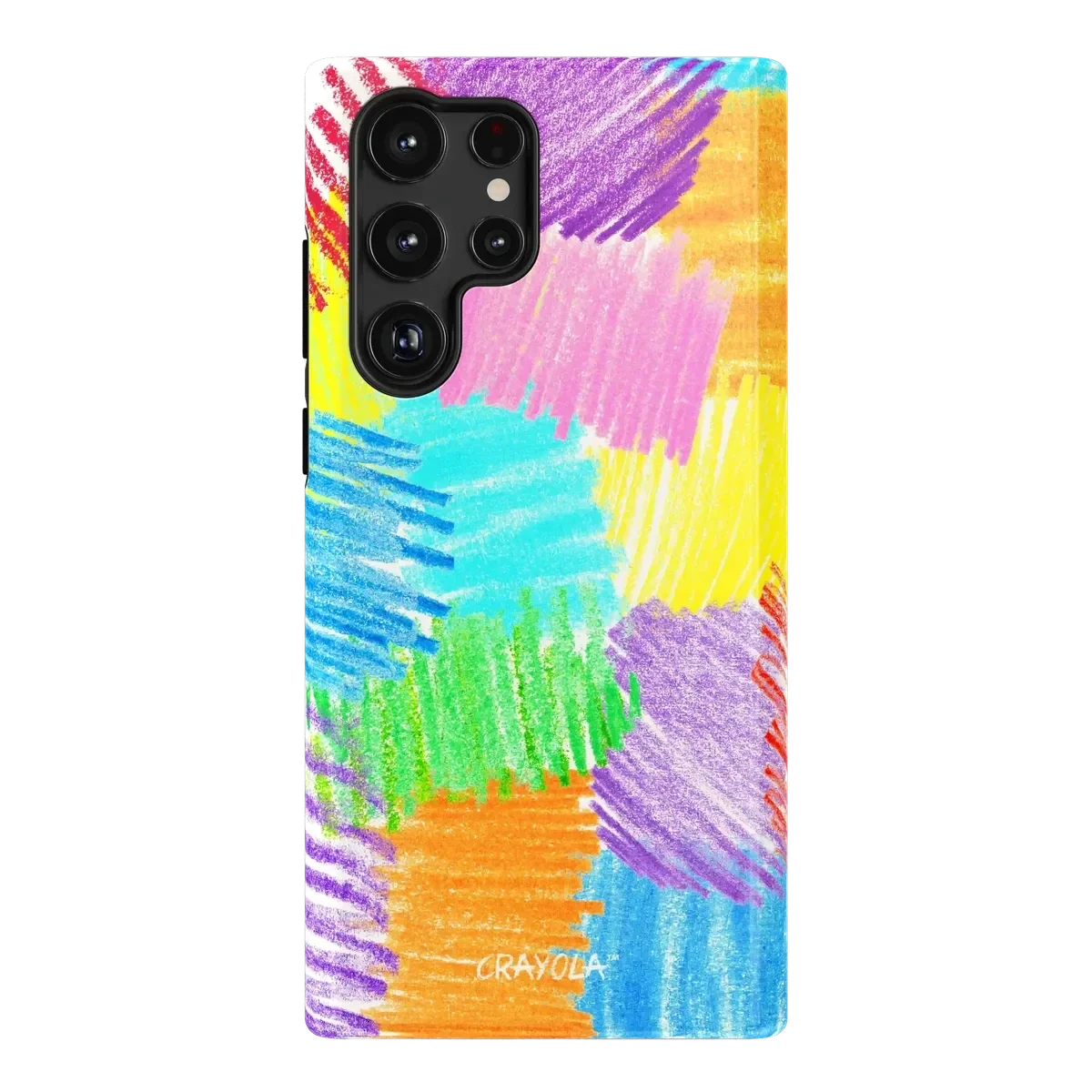 Scribble Me That | Crayola Rainbow Pencil Case iPhone Case Crayola Essential Galaxy S22 Ultra