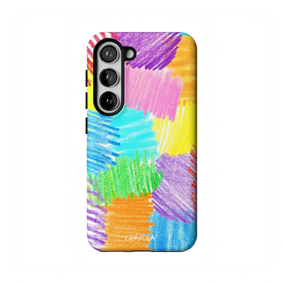 Scribble Me That | Crayola Rainbow Pencil Case iPhone Case Crayola Essential Galaxy S23