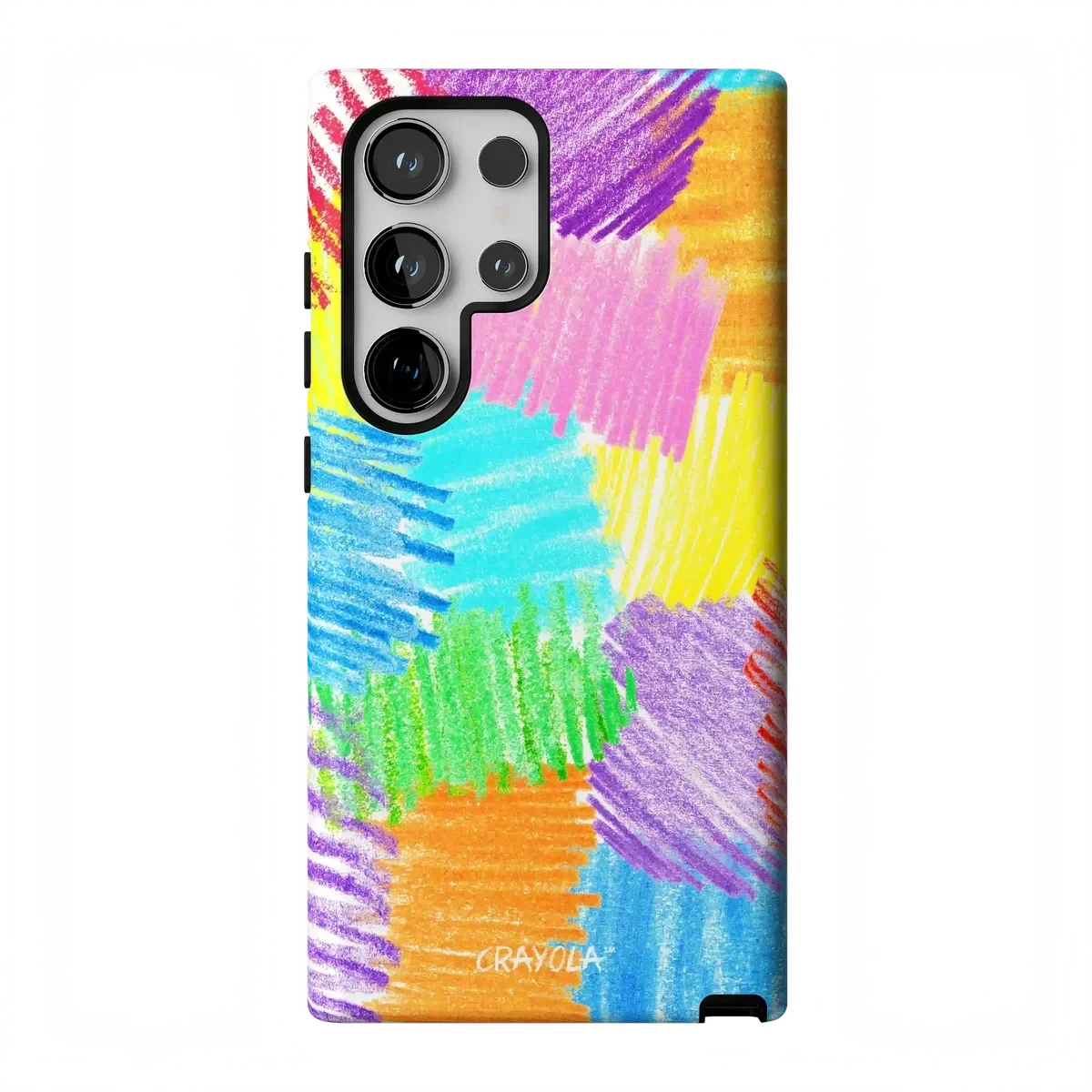 Scribble Me That | Crayola Rainbow Pencil Case iPhone Case Crayola Essential Galaxy S24 Ultra