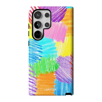 Scribble Me That | Crayola Rainbow Pencil Case iPhone Case Crayola Essential Galaxy S24 Ultra