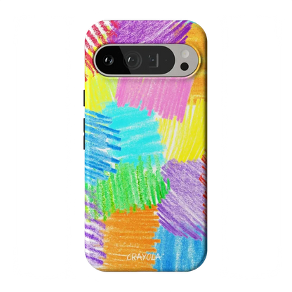 Scribble Me That | Crayola Rainbow Pencil Case iPhone Case Crayola Essential Google Pixel 9 Pro XL
