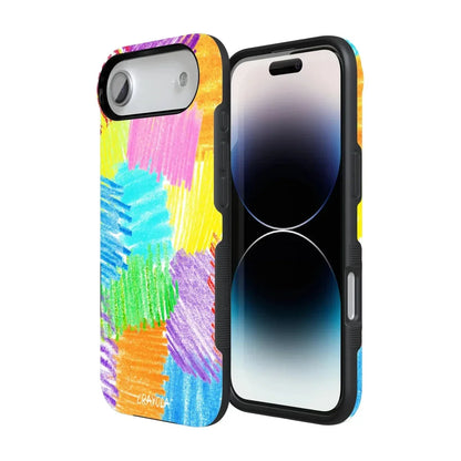 Scribble Me That | Crayola Rainbow Pencil Case iPhone Case Crayola