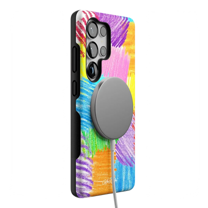 Scribble Me That | Crayola Rainbow Pencil Case iPhone Case Crayola