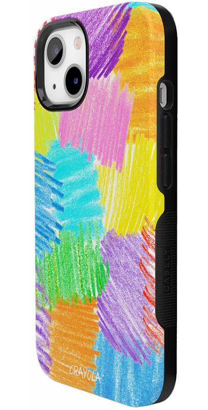 Scribble Me That | Crayola Rainbow Pencil Case iPhone Case Crayola