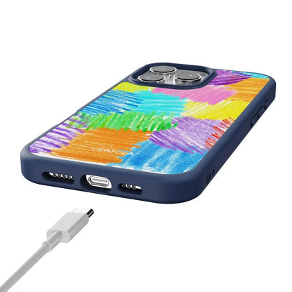 Scribble Me That | Crayola Rainbow Pencil Case iPhone Case Crayola