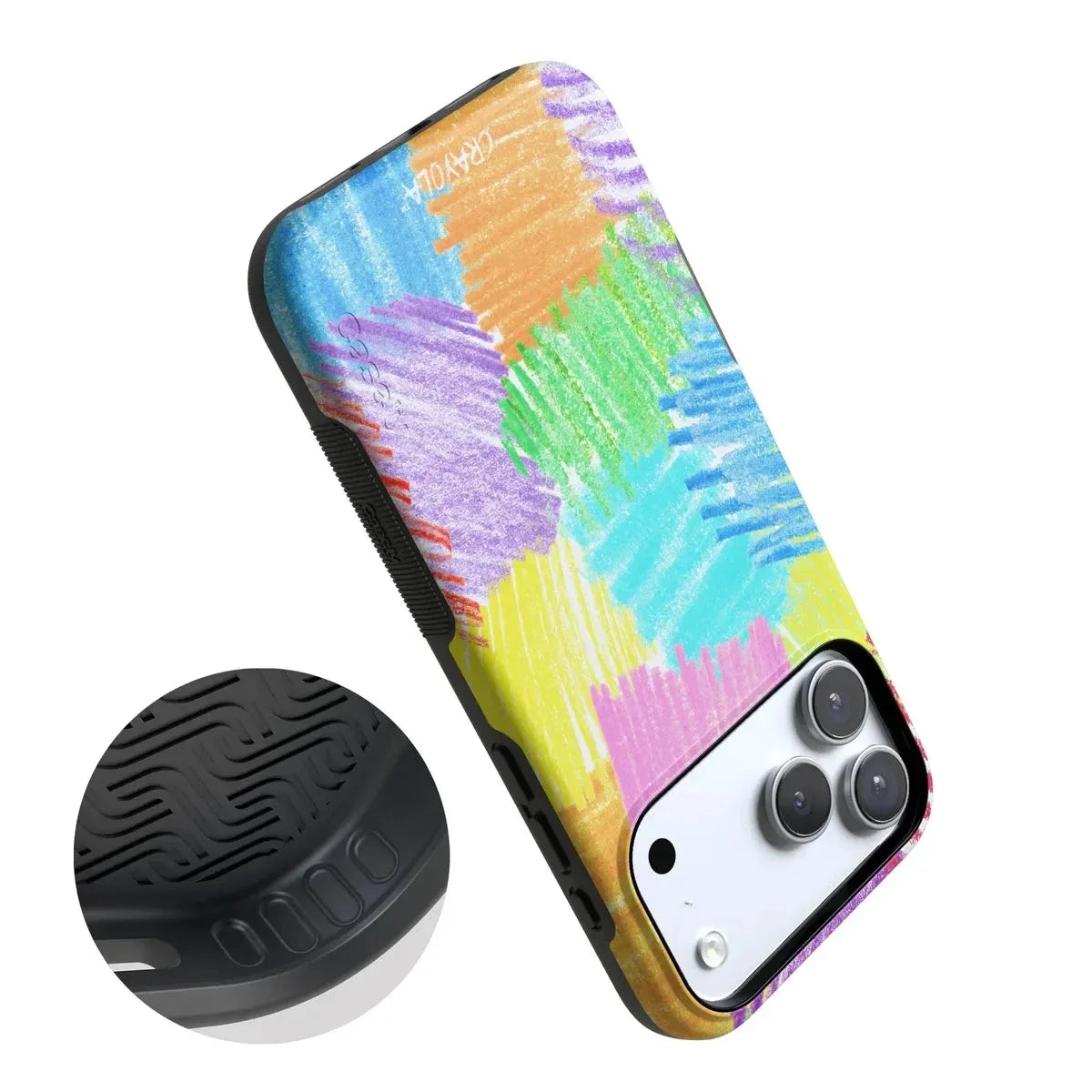 Scribble Me That | Crayola Rainbow Pencil Case iPhone Case Crayola
