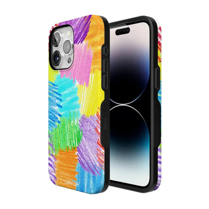 Scribble Me That | Crayola Rainbow Pencil Case iPhone Case Crayola