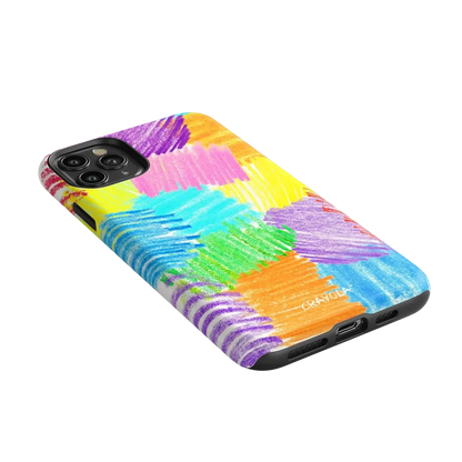 Scribble Me That | Crayola Rainbow Pencil Case iPhone Case Crayola