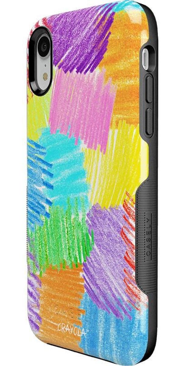 Scribble Me That | Crayola Rainbow Pencil Case iPhone Case Crayola