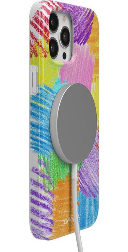 Scribble Me That | Crayola Rainbow Pencil Case iPhone Case Crayola