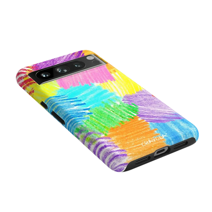 Scribble Me That | Crayola Rainbow Pencil Case iPhone Case Crayola