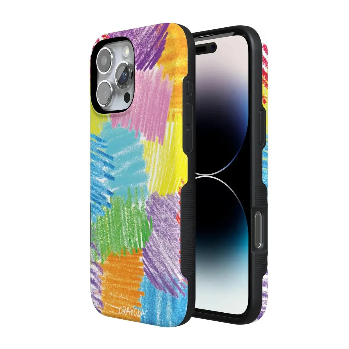 Scribble Me That | Crayola Rainbow Pencil Case iPhone Case Crayola