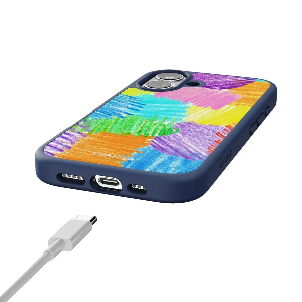 Scribble Me That | Crayola Rainbow Pencil Case iPhone Case Crayola