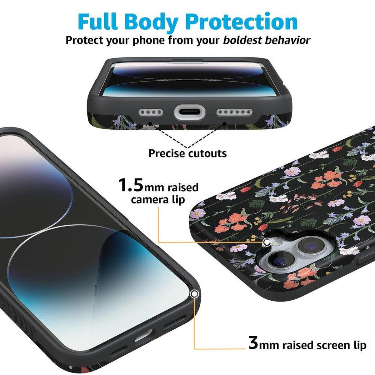 Secret Garden | Mixed Floral Case iPhone Case get.casely