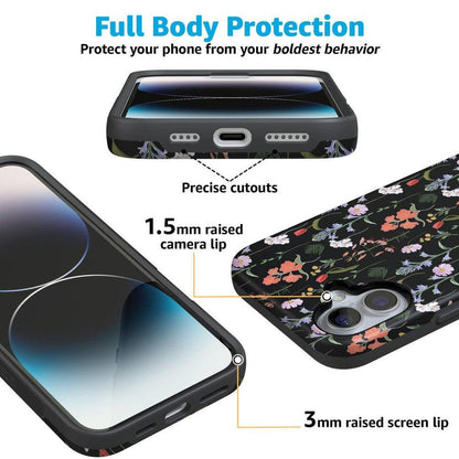 Secret Garden | Mixed Floral Case iPhone Case get.casely